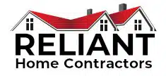 Reliant Home Contractors logo white mobile